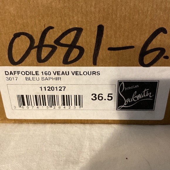 Royal blue Christain louboutin - Picture 4 of 4